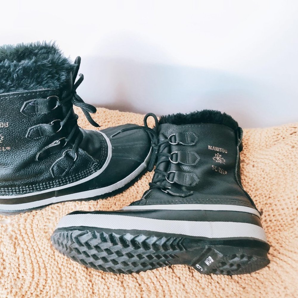 PRICEDROP Sorel Winter Wool Leather Boots W Size 9